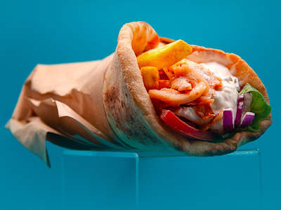 Pita Gyros di Maiale