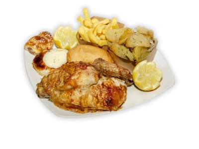 Mezzo Pollo allo Spiedo