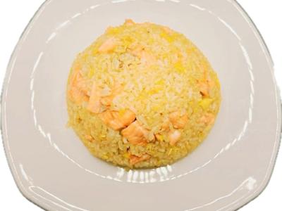 Riso con Salmone