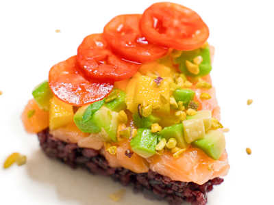 Tartare Black Salmon