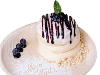Pancake Cheesecake ai Mirtilli