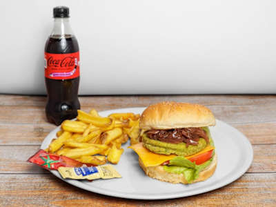 Menù Hamburger Vegetariano