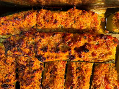 Zucchine Ripiene di Carne e Verdure