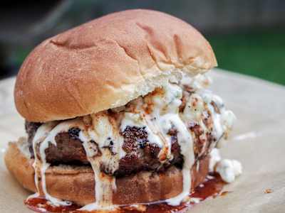 Blue Cheese Dallas Burger