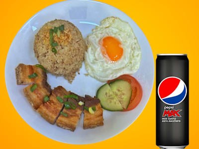 Silog Lechon Kawali