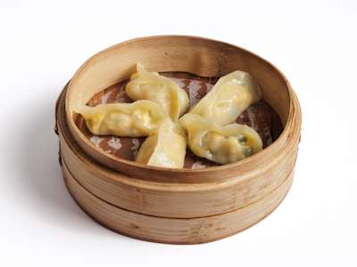 Jiao di Gamberi al Vapore