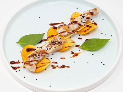 Spiedini di pollo