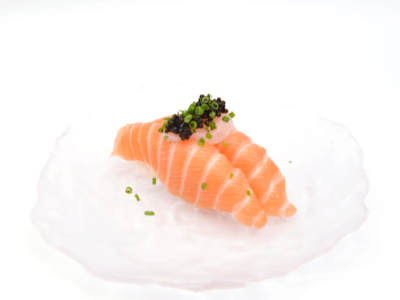 Nigiri Salmone Capesanta