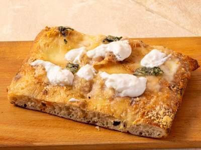 Pizza Guanciale & Stracciatella
