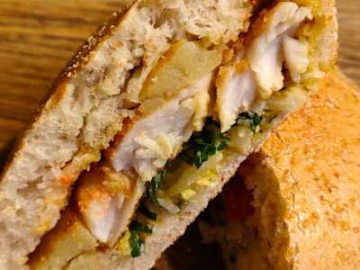 Panino Milanese e Patate