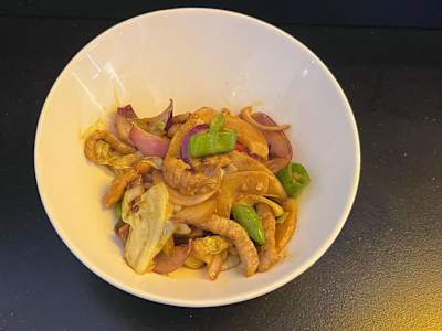 Vitello  In salsa piccante