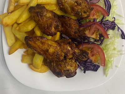 Piatto con Alette di Pollo