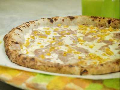 Panna, Prosciutto e Mais