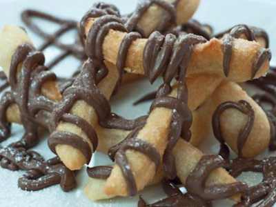 Straccetti alla Nutella