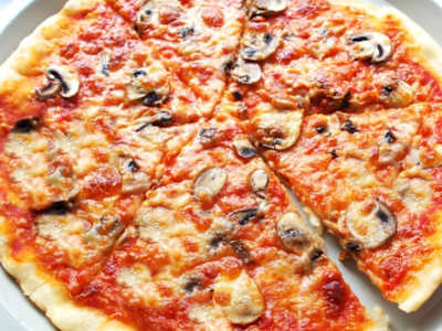 Teglia funghi al Taglio