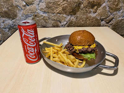 Combo Smash Cheeseburger