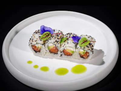 Uramaki Salmone Philadelphia