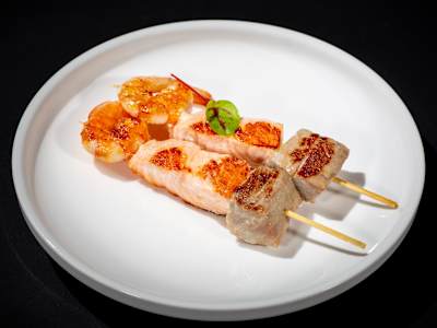 Spiedini di Pesce Misto