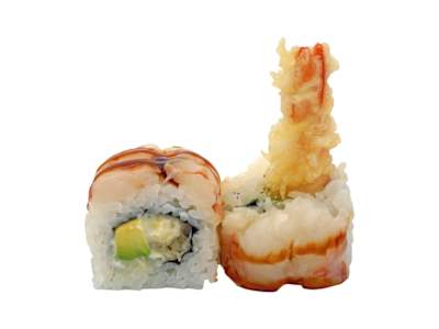 Uramaki Special Amaebi Roll
