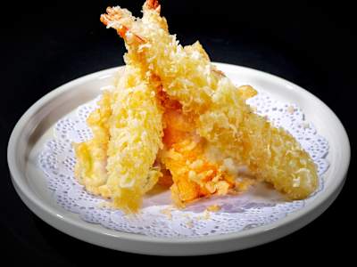 Tempura di Pesce e Verdura