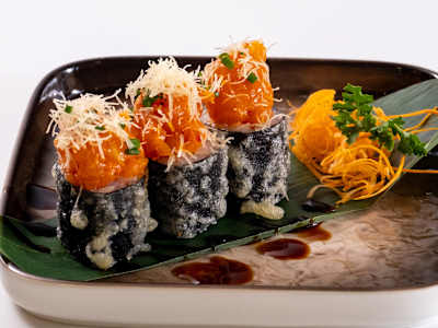 Hosomaki Sake Tempura
