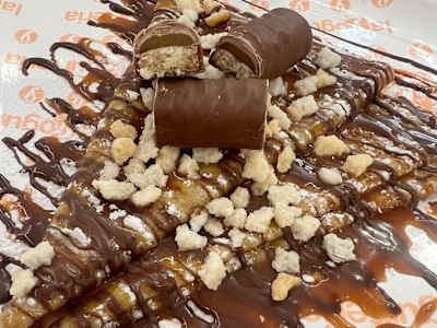 Crêpe special Twix