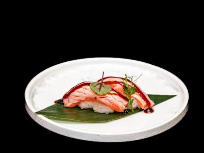 Nigiri Salmone Flambè