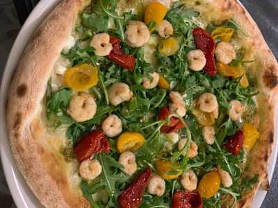 Rucola e Gamberetti Freschi