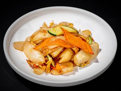 Gnocchi Saltati con Verdure