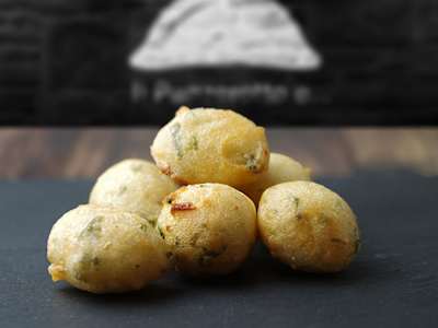 Frittelle Zucchine & gamberetti