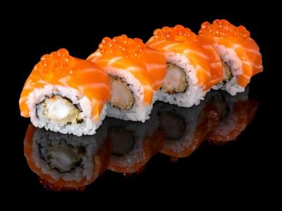 107. Uramaki Tiger Roll