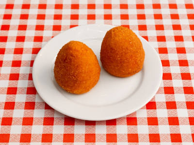 Arancino  'nduja e caciocavallo