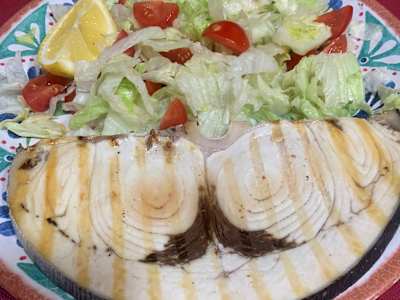Pesce Spada e Contorno