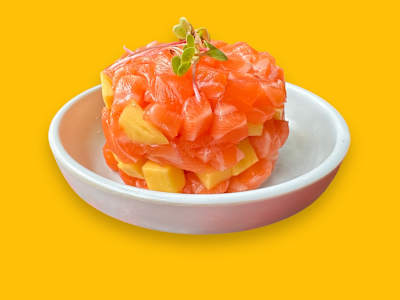 Tartare con Salmone