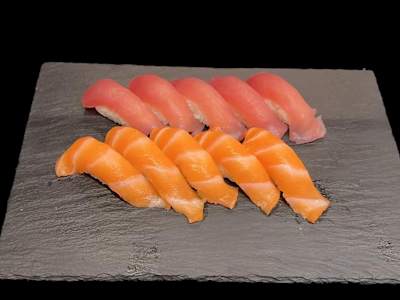 Nigiri Sake &amp; Maguro Box - 10pz