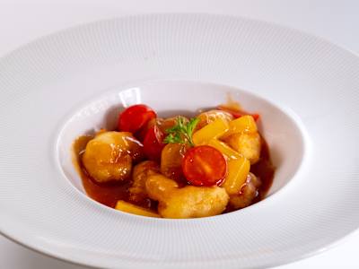 Gambero in Salsa Agrodolce