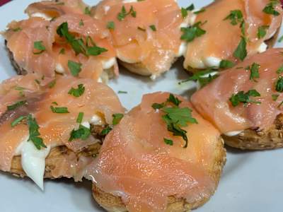 Bruschette Salmone