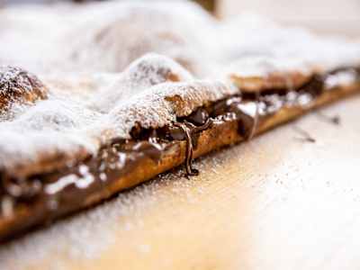 Pizza con Nutella