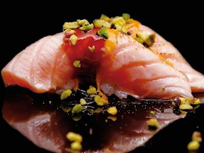 Nigiri Sake Scottato