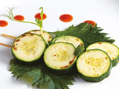Zucchine alla Piastra