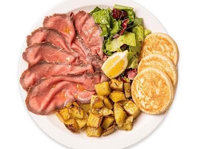 Insalata Roast Beef con patate