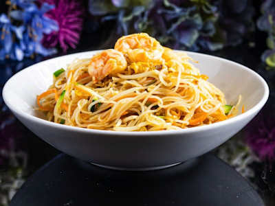 Spaghetti di Riso alla Singapore