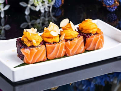 Uramaki Black Sweet Potato