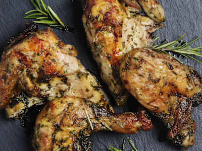 Pollo marinato alla diavola
