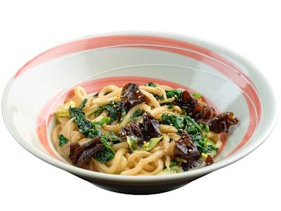 Yaki Udon con Pesce