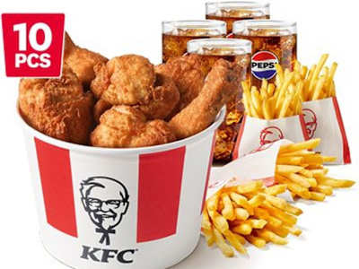 Bucket Meal 10 Original Pieces L