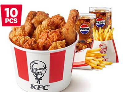 Variety Bucket Meal Voor 2 L