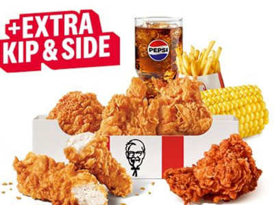 4 Crispy Tenders Mega Meal L