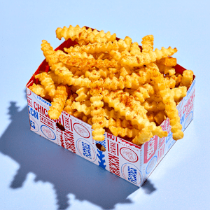 Crinkle cut fries
