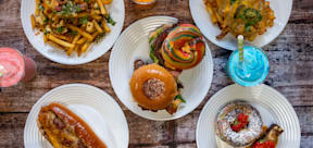 Dope burger just eat shop